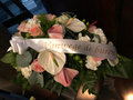 4.07 Ovaal wit/roze anthurium